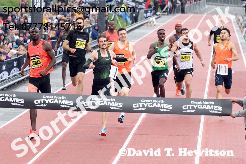 Mens 500 metres, 2018 Great North CityGames. Photo: David T. Hewitson/Sports for All Pics